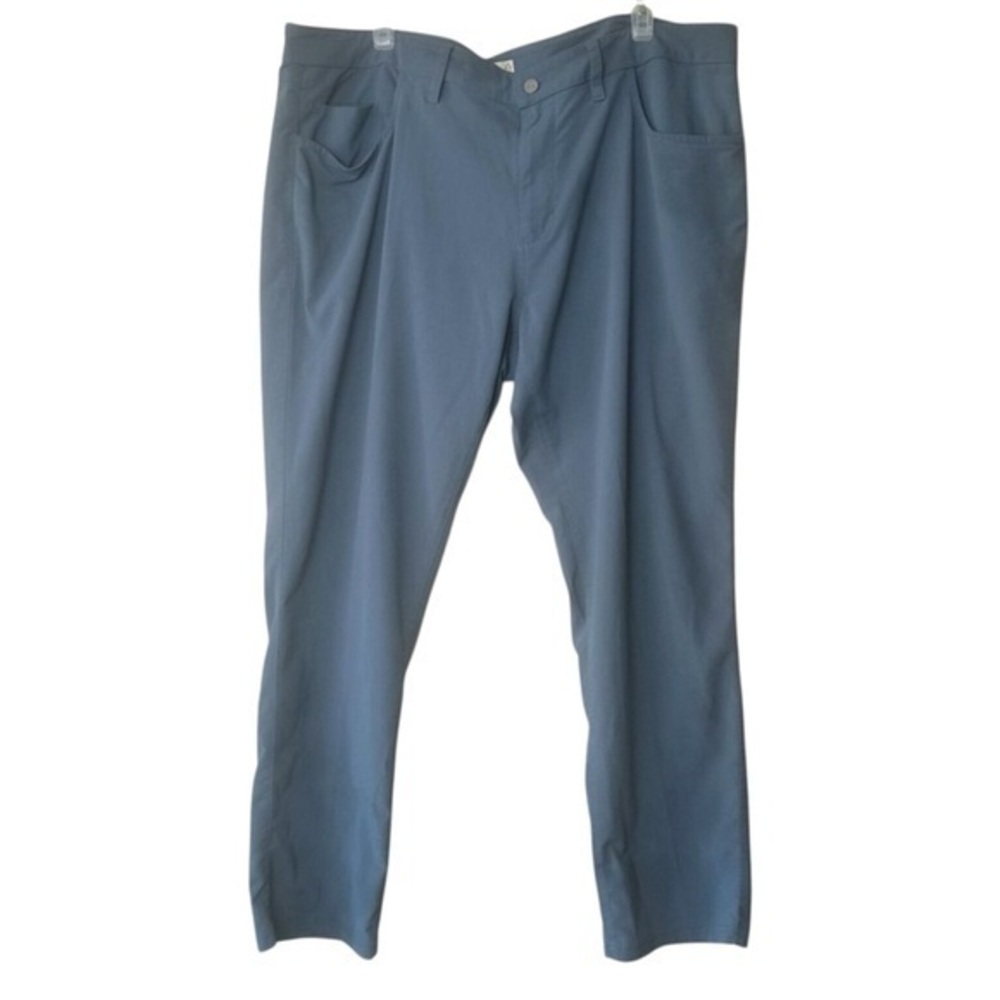 Tasc Mens Navy Blue Tailored Performance Lightweight Pants Size 40/30